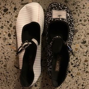 Like new Mismatched Hot Chocolate shoes